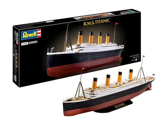RMS TITANIC - Model Kit Click System 1/600