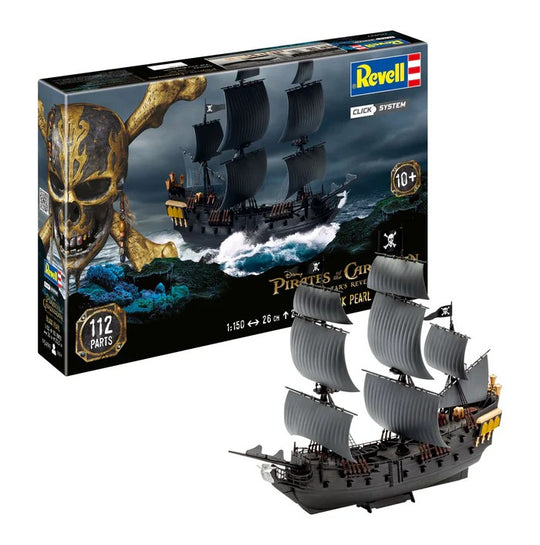 PIRATES OF THE CARIBBEAN - Black Pearl - Model Kit Click System 1/150