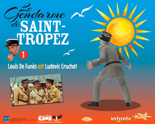 THE TROOPS OF ST. TROPEZ - Ludovic Cruchot - Figure 10cm