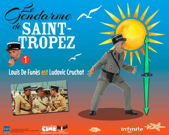 THE TROOPS OF ST. TROPEZ - Ludovic Cruchot - Figure 10cm