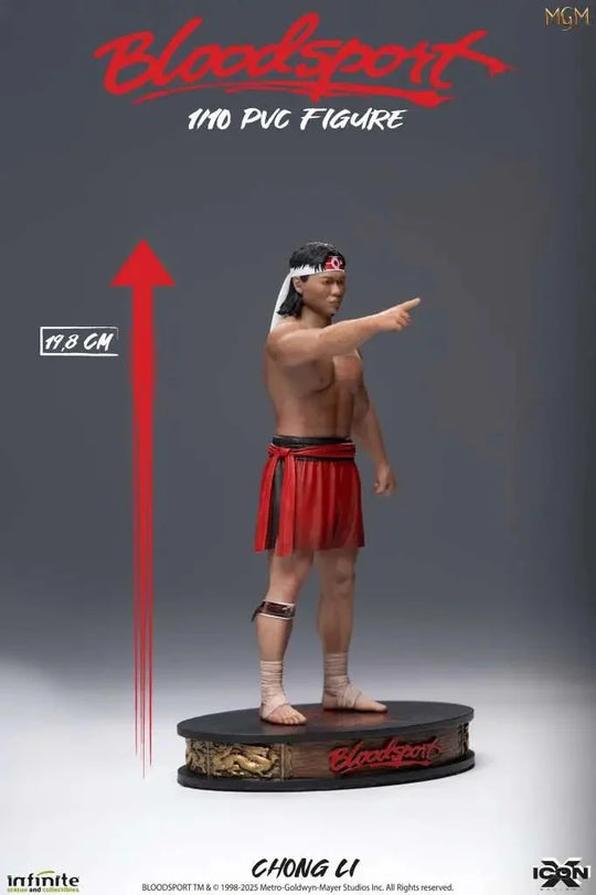 BLOODSPORT - Chong Li - Figure 1/10 Icon X 19.8cm