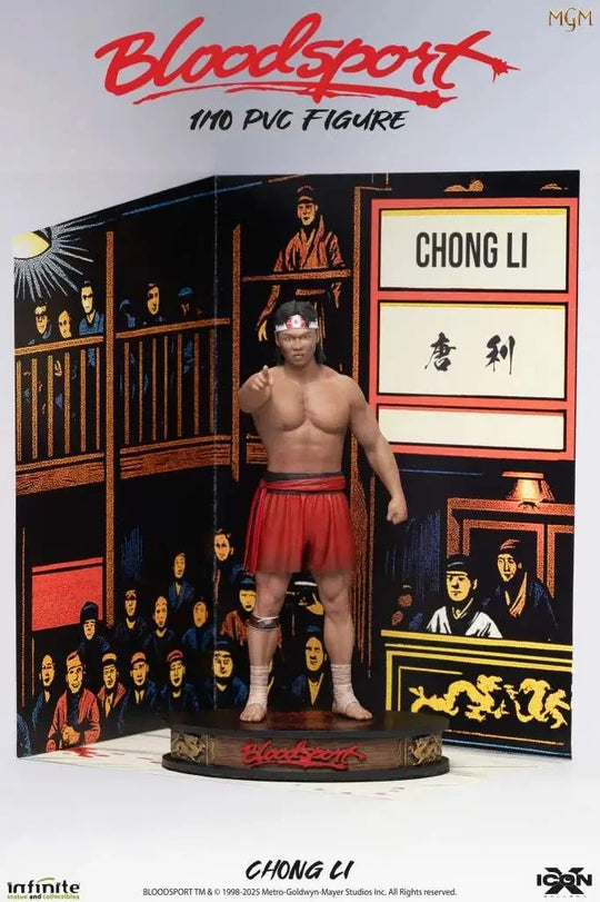BLOODSPORT - Chong Li - Figure 1/10 Icon X 19.8cm