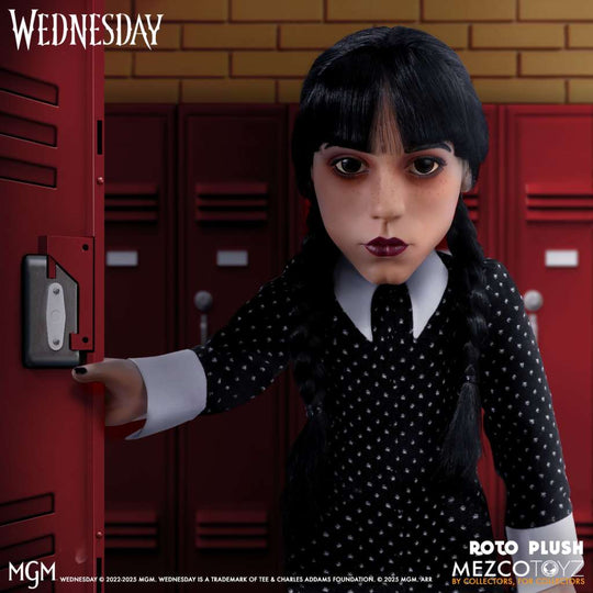 WEDNESDAY - Wednesday Addams MDS Roto Doll - 45cm