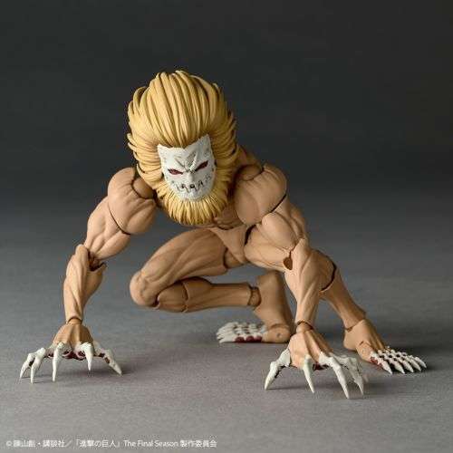 ATTACK ON TITAN - Jaw Titan - Figurine Revoltech A.Y. 14cm