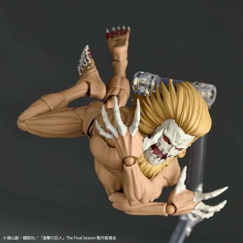 ATTACK ON TITAN - Jaw Titan - Figurine Revoltech A.Y. 14cm