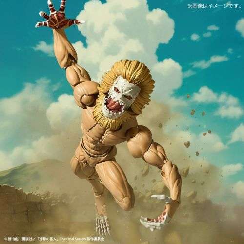 ATTACK ON TITAN - Jaw Titan - Figurine Revoltech A.Y. 14cm