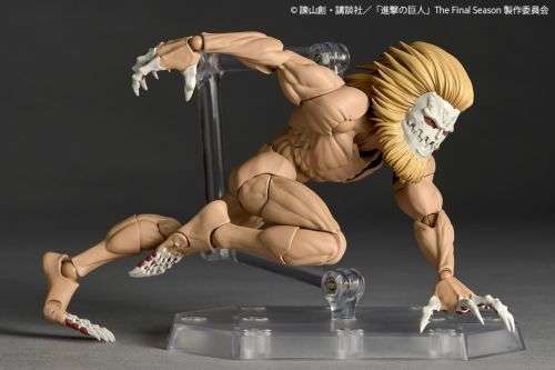 ATTACK ON TITAN - Jaw Titan - Figurine Revoltech A.Y. 14cm