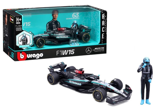 FORMULA 1 - F1 Mercedes W15 E Perf. 2023 Russel - Die-cast Model 1/24
