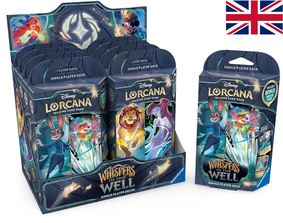 DISNEY - Lorcana - Trading Cards 8 Starters Box Chapter 10 - EN
