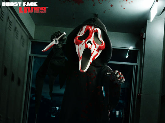SCREAM - Bloody Ghost Face - MDS Mega Scale Talking Doll 37cm