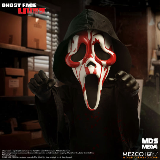 SCREAM - Bloody Ghost Face - MDS Mega Scale Talking Doll 37cm