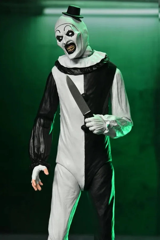 TERRIFIER 2 - Art the Clown & Little Pale Girl - Ultimate Figure 17cm