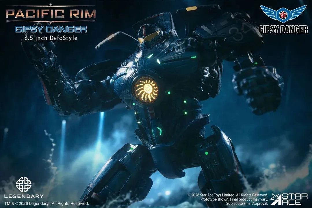 PACIFIC RIM - Gipsy Danger - Figure Defostyle Deluxe 16.5cm