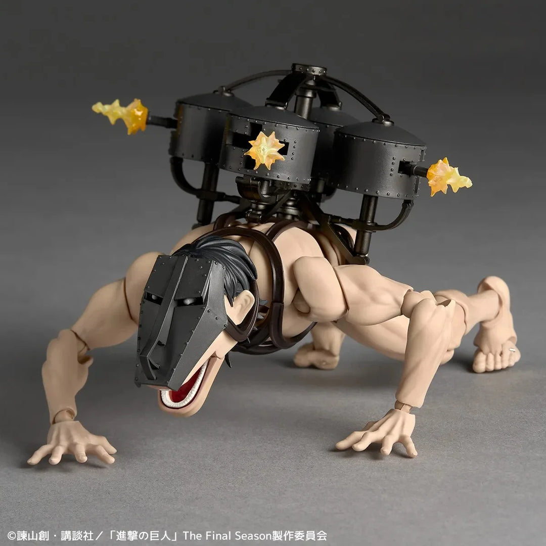 ATTACK ON TITAN - Cart Titan - Figurine Revoltech A.Y. 13cm
