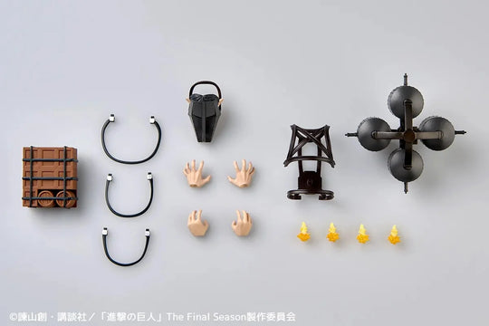 ATTACK ON TITAN - Cart Titan - Figurine Revoltech A.Y. 13cm