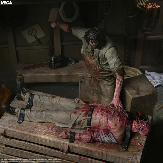 THE TEXAS CHAINSAW MASSACRE - Slaughterhouse - Box Set Figure 17cm