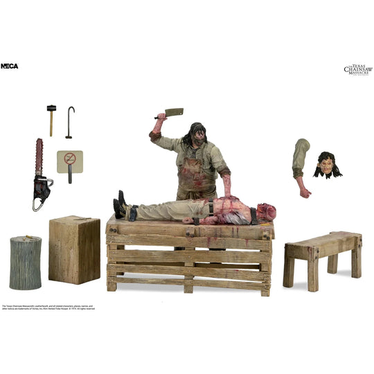 THE TEXAS CHAINSAW MASSACRE - Slaughterhouse - Box Set Figure 17cm