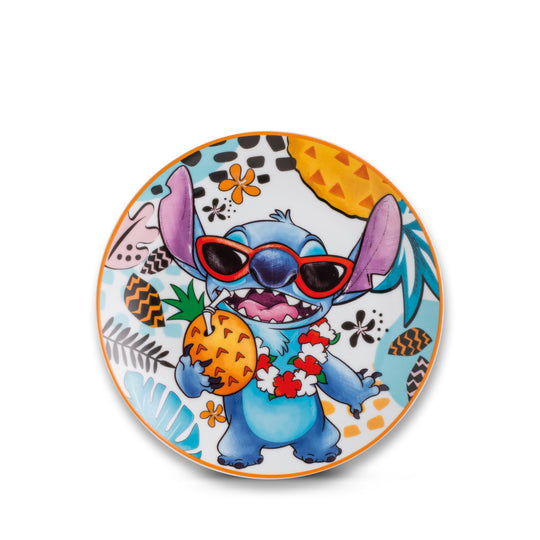STITCH - Set of 2 D19cm Plate - White
