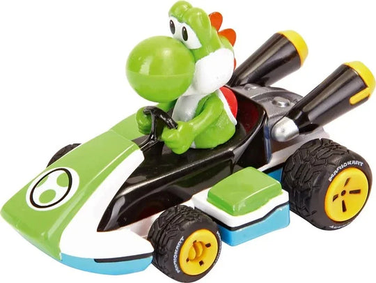 MARIO KART - Mario, Luigi, Yoshi - Multipack 3 Cars Pull Back Action
