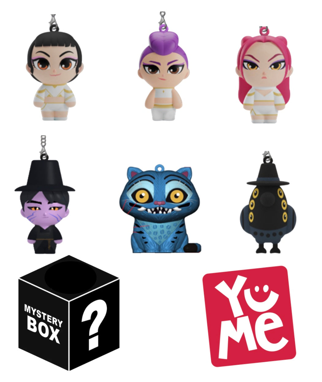 K-POP DEMON HUNTERS - Pocket Hero S1 - Assort 12 Keychain BLIND BOX