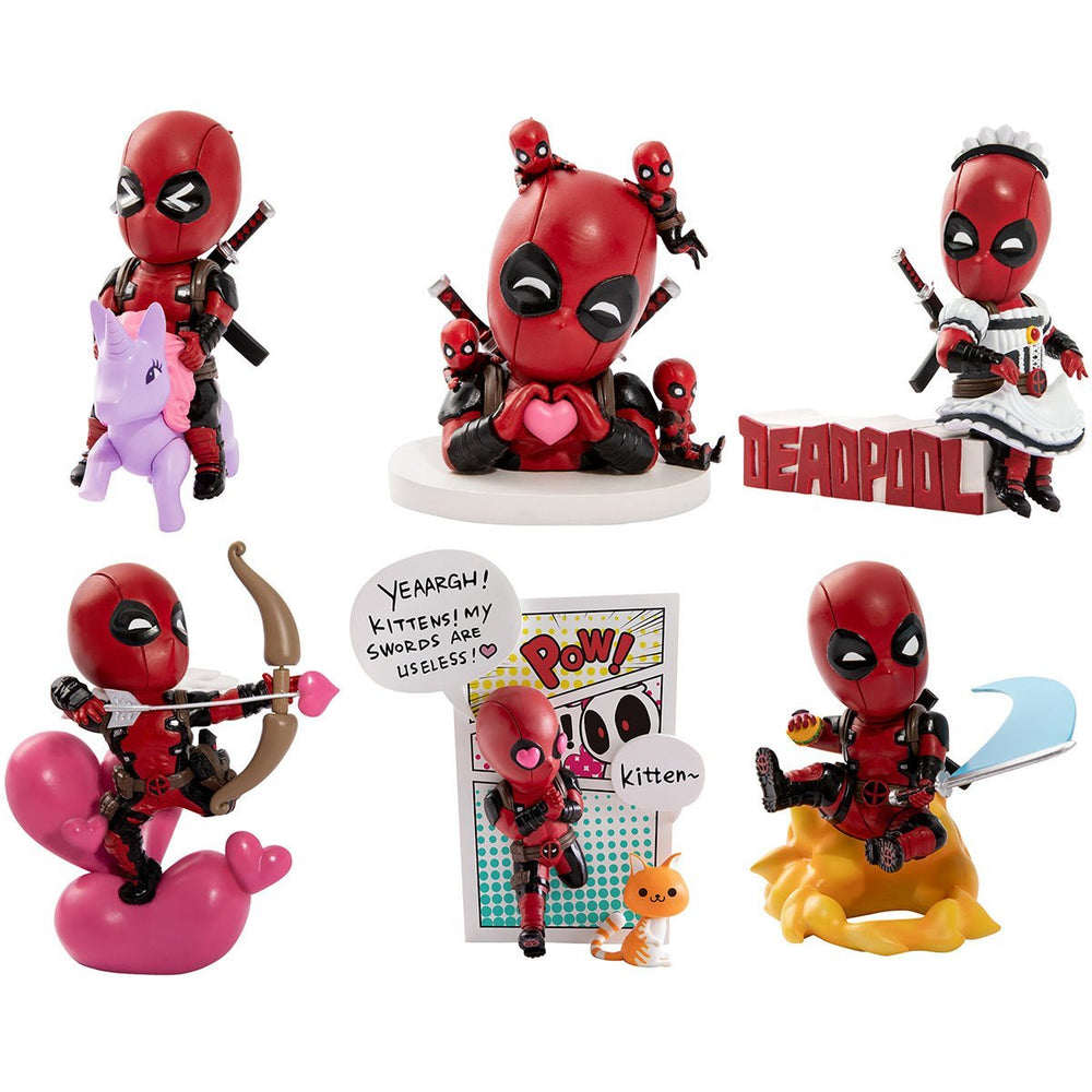 DEADPOOL - Classic Heroes - Assortiment 6 Figures 8cm
