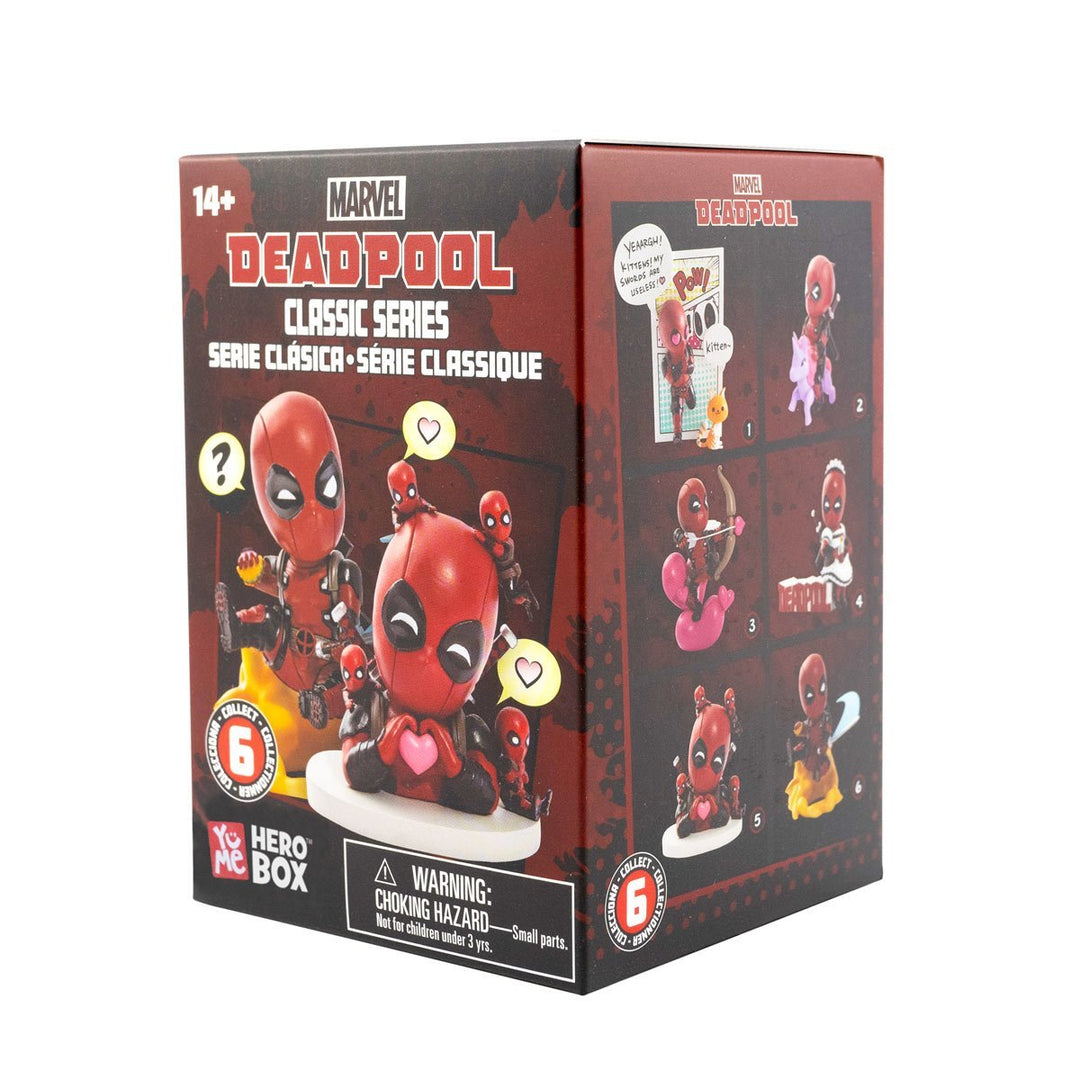 DEADPOOL - Classic Heroes - Assortiment 6 Figures 8cm