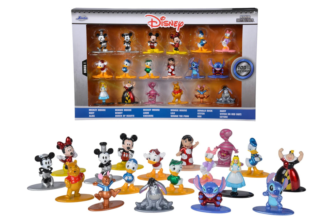 DISNEY - Multi Pack de Nano Figures 4cm - 18pc - Wave 1