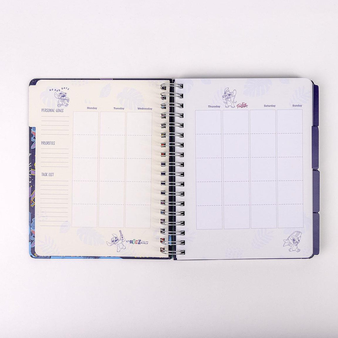 STITCH - Undated Weekly Planner Calendar + Dividers + Stickers