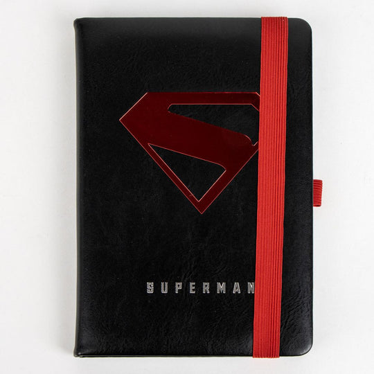 SUPERMAN - Stationery Set - A5 Notebook + Badge