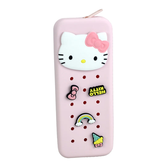 HELLO KITTY - Silicone Pencil Case with pins