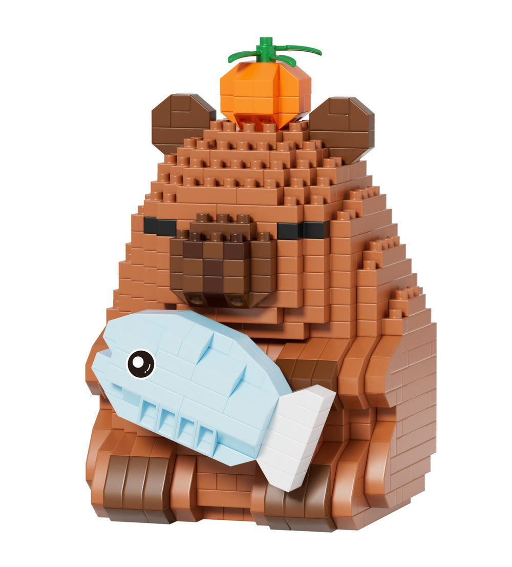 KAWAII BOX - Happy Capybara - Construction Kit (6pcs) 405 to 615pcs