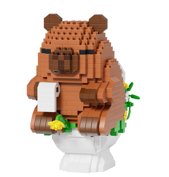 KAWAII BOX - Happy Capybara - Construction Kit (6pcs) 405 to 615pcs