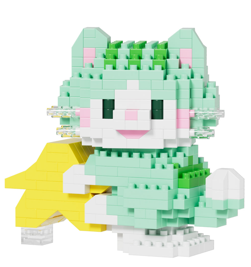 KAWAII BOX - Happy Cat - Construction Kit (6pcs) 310 to 420pcs