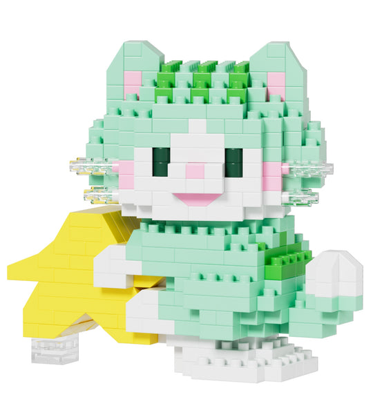 KAWAII BOX - Happy Cat - Construction Kit (6pcs) 310 to 420pcs