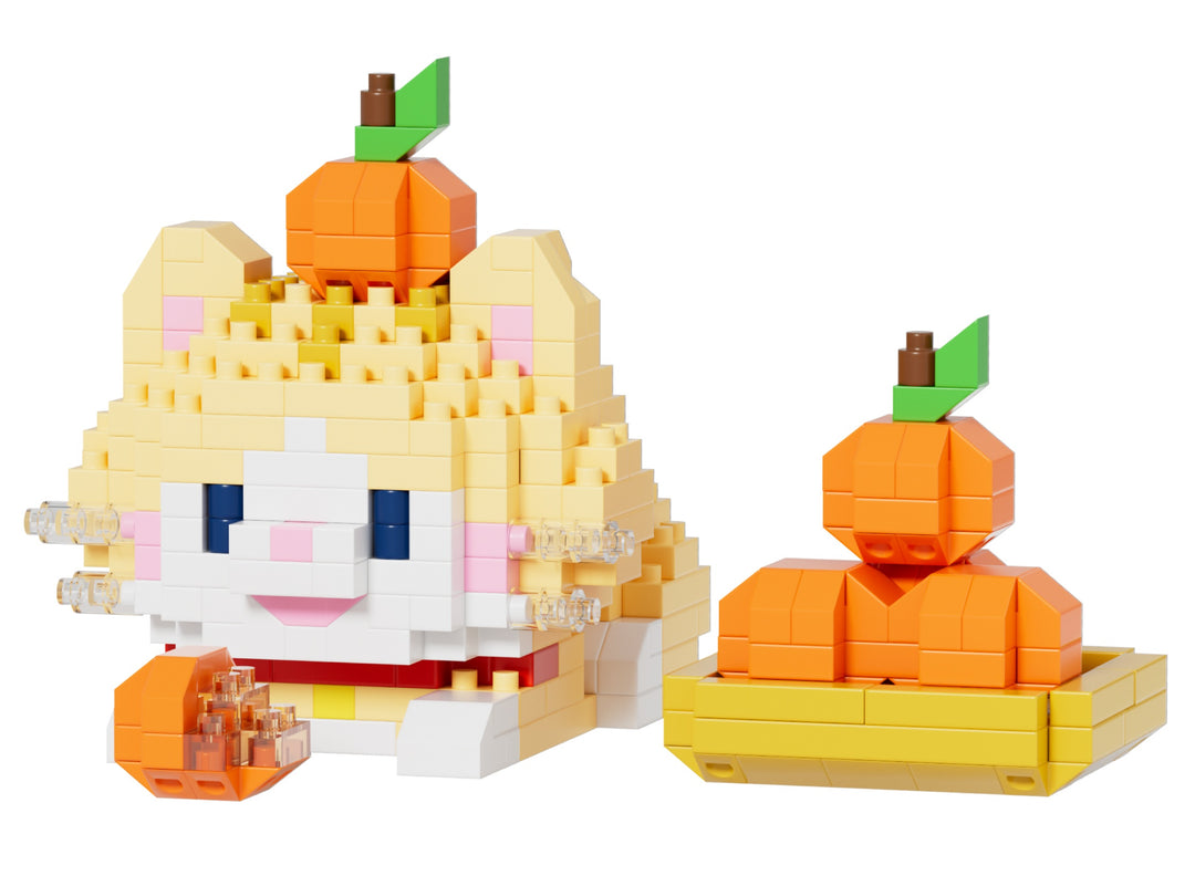 KAWAII BOX - Happy Cat - Construction Kit (6pcs) 310 to 420pcs