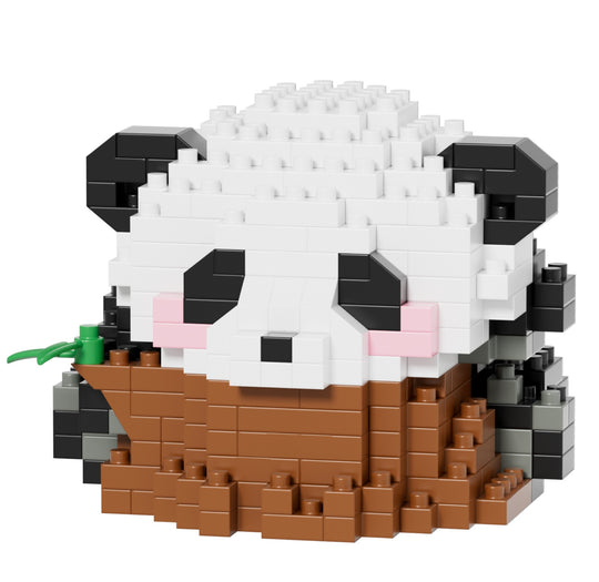 KAWAII BOX - Happy Panda - Construction Kit (6pcs) 300 to 355pcs