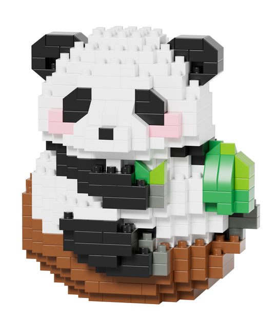 KAWAII BOX - Happy Panda - Construction Kit (6pcs) 300 to 355pcs