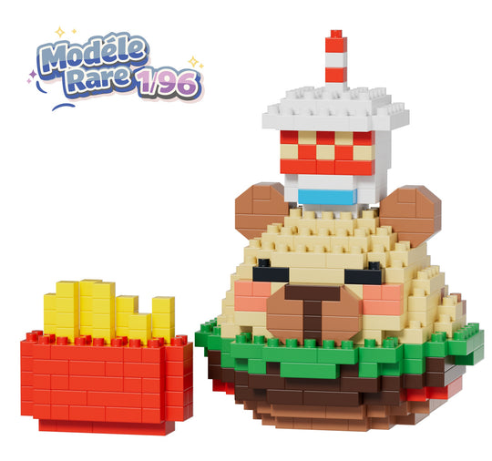 KAWAII BOX - Capybara Bakery - Construction Kit (6pcs) 200 to 340pcs