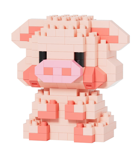 KAWAII BOX - Animal Zoo - Construction Kit (6pcs) 165 to 205pcs