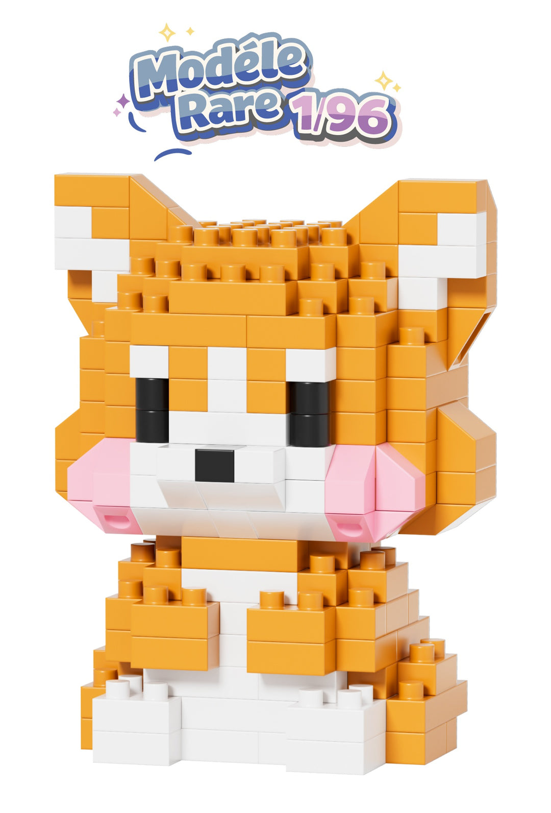KAWAII BOX - Animal Zoo - Construction Kit (6pcs) 165 to 205pcs