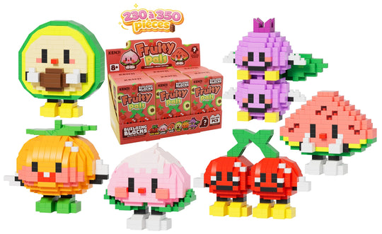 KAWAII BOX - Fruity Pals - Construction Kit (6pcs) 230 to 350pcs