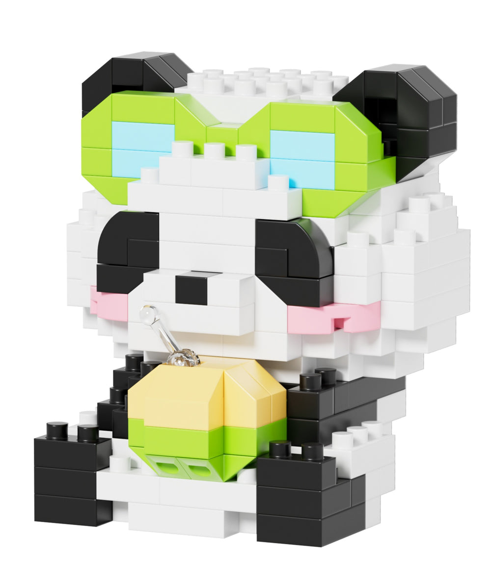 KAWAII BOX - Panda Pals - Construction Kit (6pcs) 180 to 225pcs