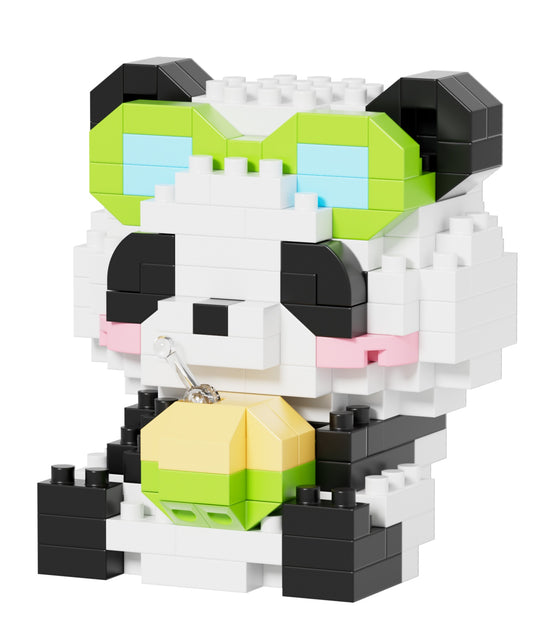KAWAII BOX - Panda Pals - Construction Kit (6pcs) 180 to 225pcs