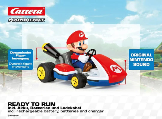 MARIO KART - Mario - RC 1/16 35cm with sound