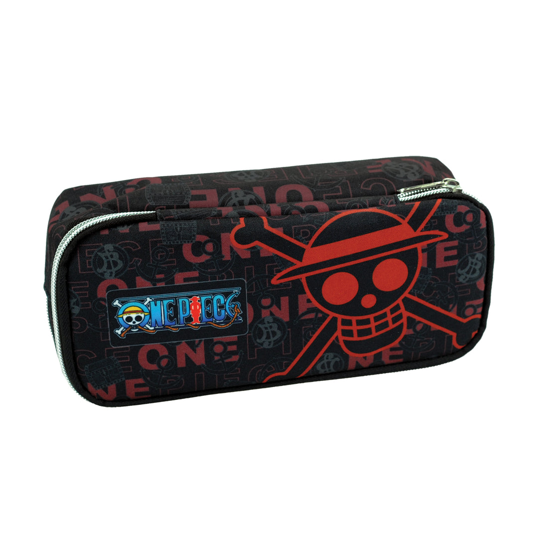 ONE PIECE - Pencil Case Oval with 2 Zippers