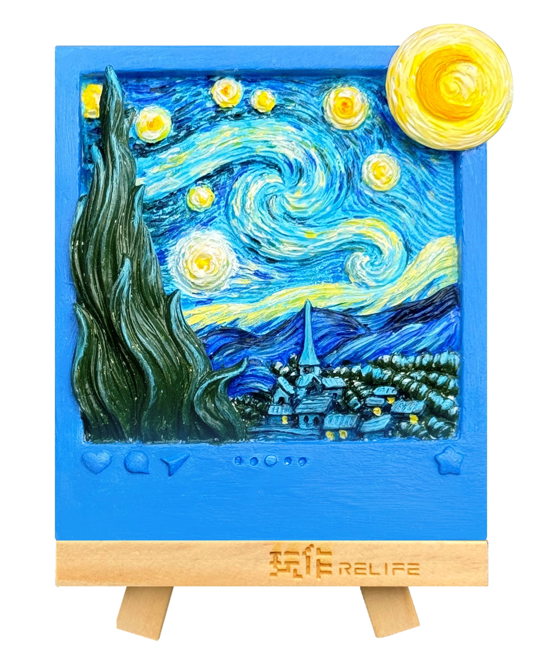 MAGNET DIY - Starry Night - Resin DIY 3D Painting Magnet