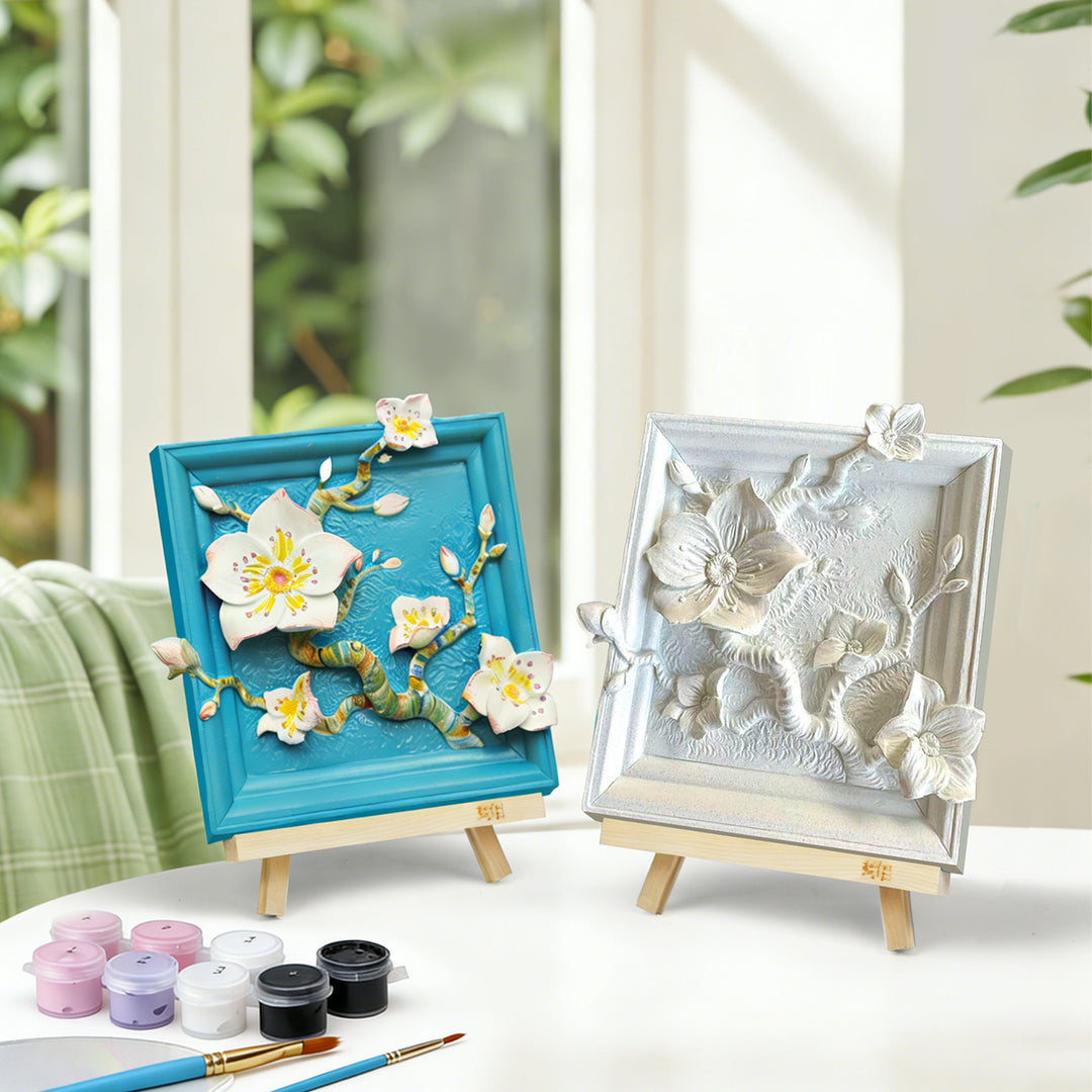 MAGNET DIY - Apricot Blossom - Resin DIY 3D Painting Magnet