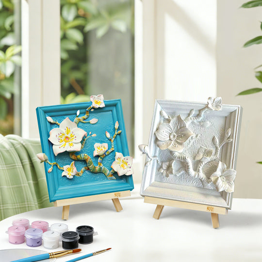 MAGNET DIY - Apricot Blossom - Resin DIY 3D Painting Magnet