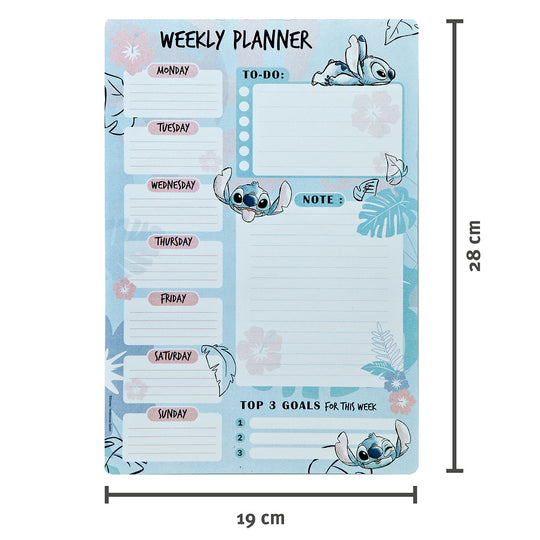 STITCH - Watercolor - Weekly Planner