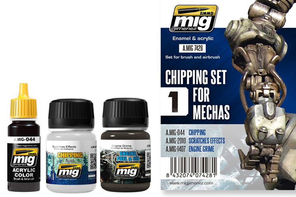 GUNDAM TOOLS - Chipping Set for Mechas